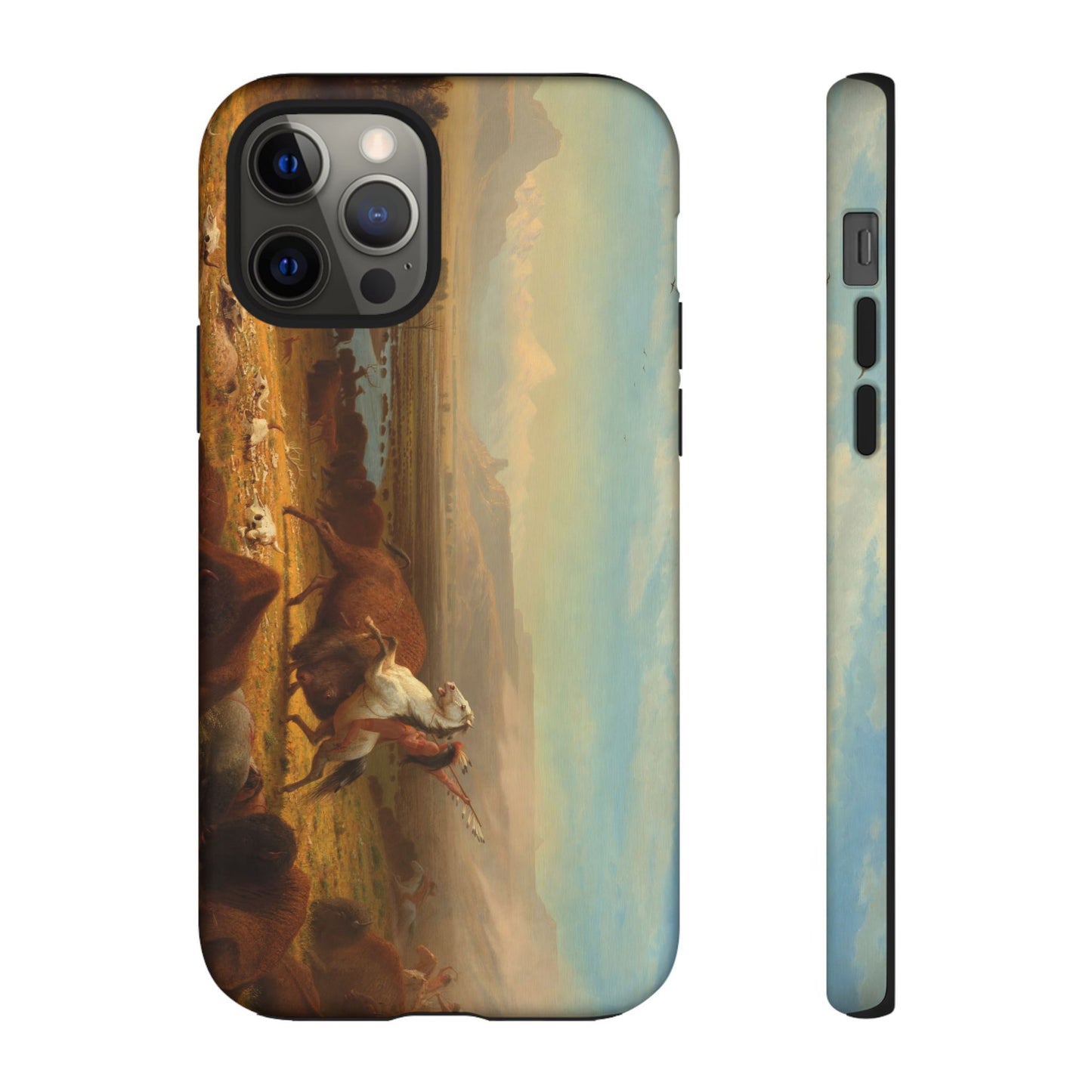 Bierstadt, Albert - The Last of the Buffalo  (1888) - Tough Phone Cases
