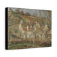 Pissarro, Camille - Red Roofs, Corner of a Village in Winter (1877) - Canvas Block, unframed