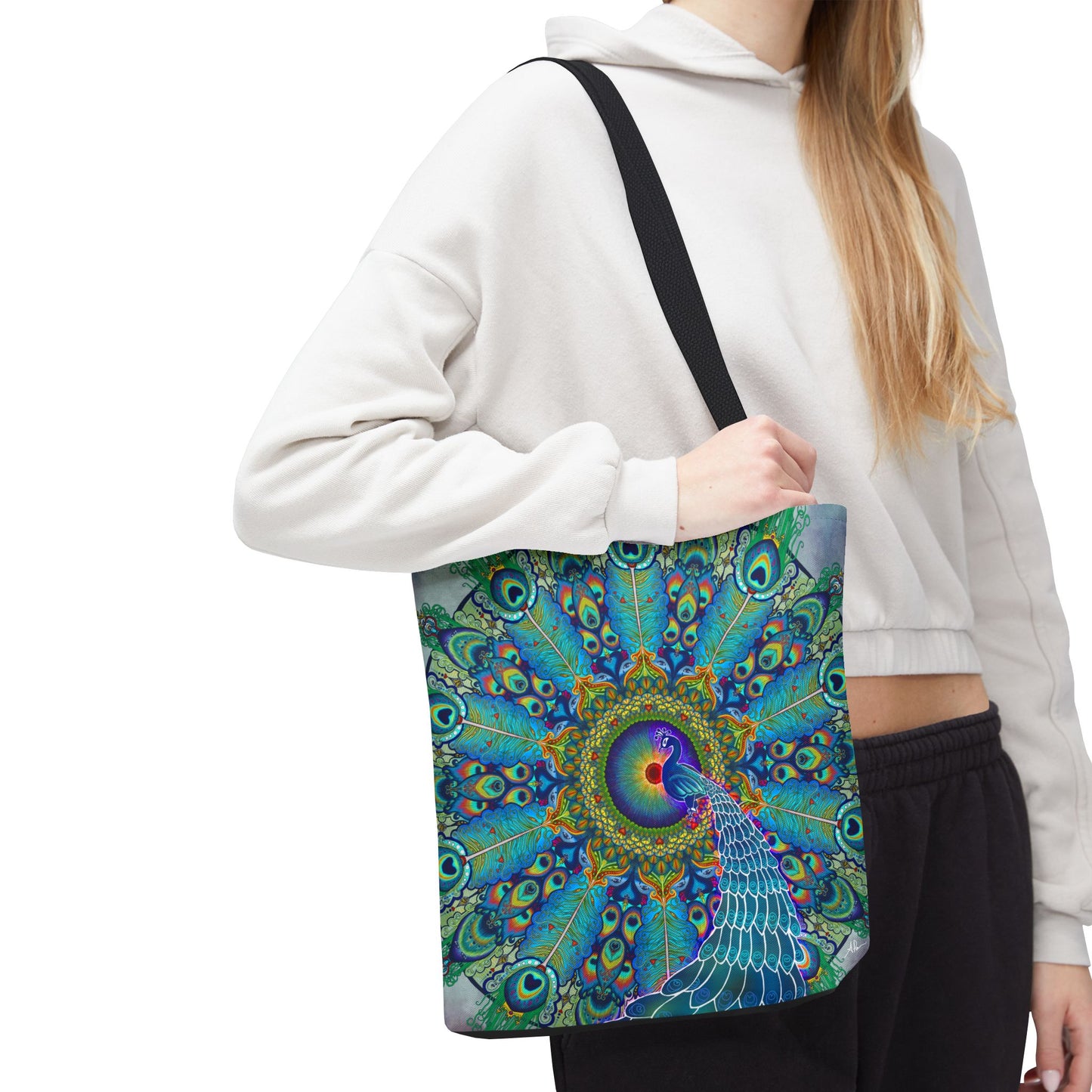 Pacio, Adam - Melek Taus Mandala - Tote Bag