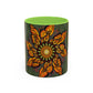 Pacio, Adam - Monarch Butterfly Mandala - Colorful Accent Mugs