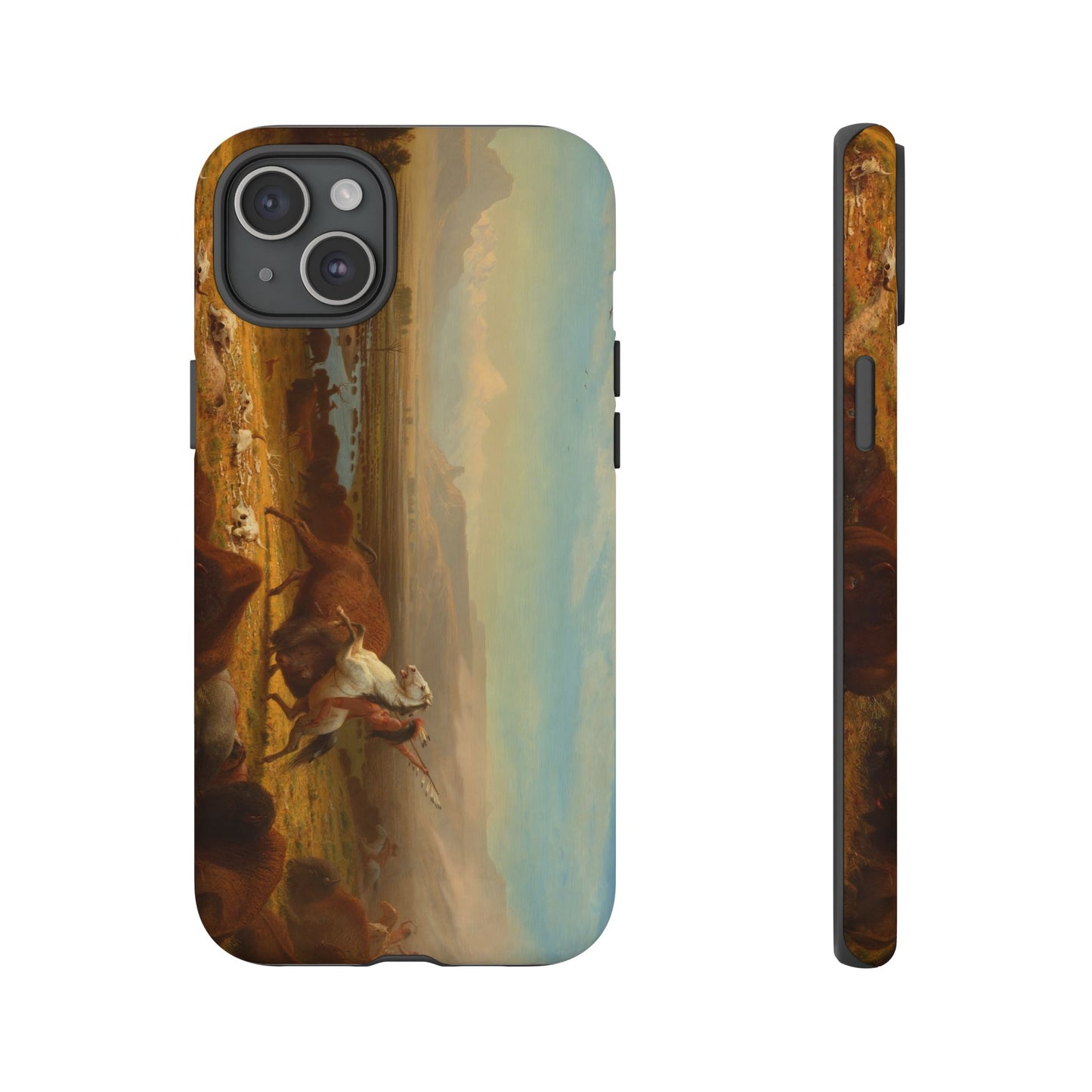 Bierstadt, Albert - The Last of the Buffalo  (1888) - Tough Phone Cases