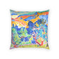 Derain, André - Mountains at Collioure (1905) - Poly Velvet Pillow