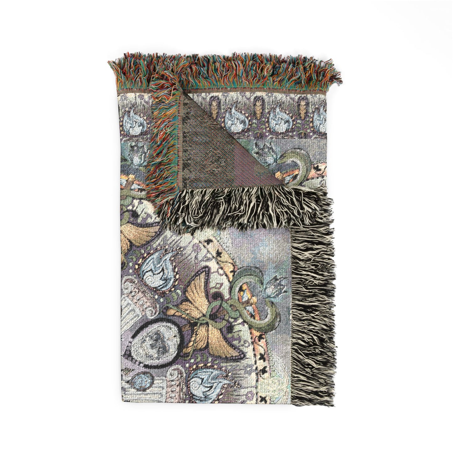 Pacio, Adam - Memento Mori Mandala - Woven Blanket