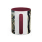 Cézanne, Paul - A Modern Olympia (1874) - Colorful Accent Mugs
