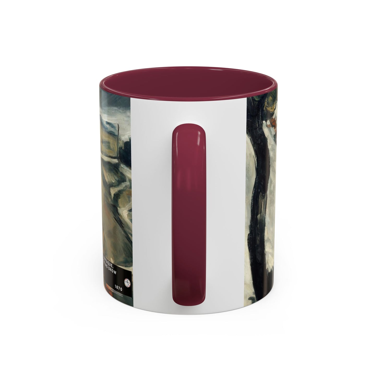 Cézanne, Paul - A Modern Olympia (1874) - Colorful Accent Mugs