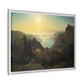 Bierstadt, Albert - Donner Lake from the Summit (1873) - Matte Canvas, Framed