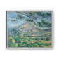 Cézanne, Paul - Mont Sainte-Victoire with Large Pine (1887) - Matte Canvas, Framed