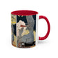 Toulouse-Lautrec, Henri - Moulin Rouge - La Goulue (1891) - Colorful Accent Mugs