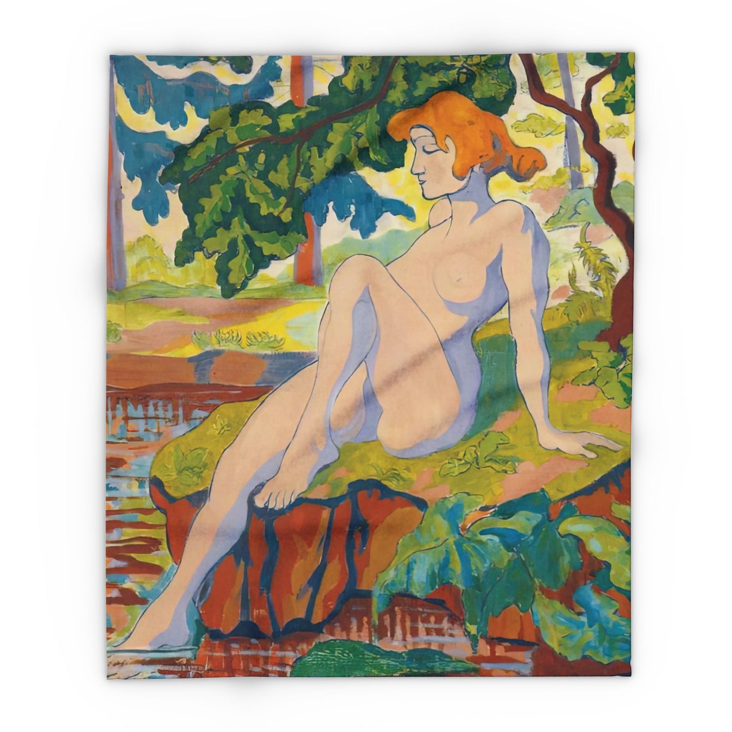 Ranson, Paul - Bather (1898) - Arctic Fleece Blanket