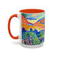 Derain, André - Mountains at Collioure (1905) - Colorful Accent Mugs