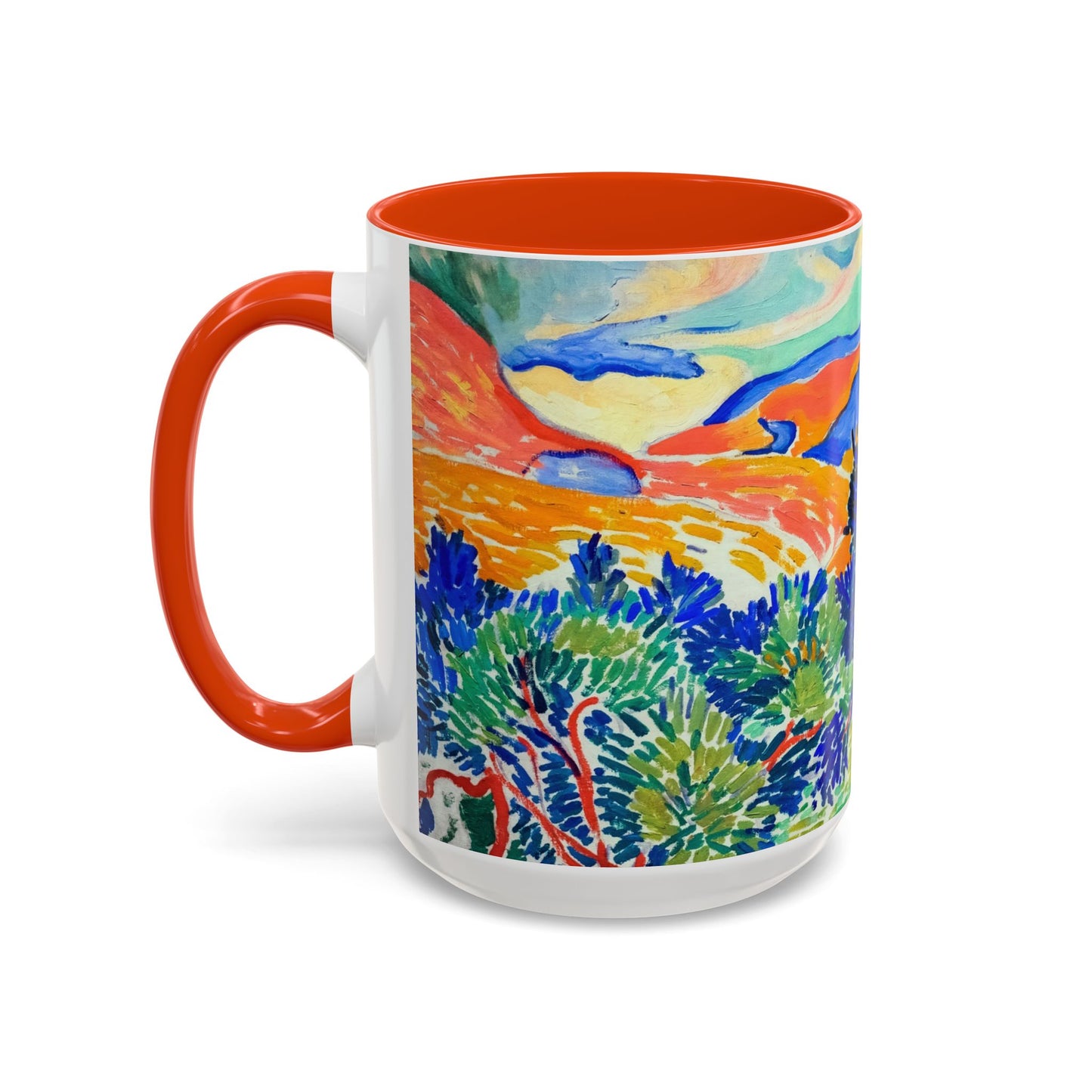 Derain, André - Mountains at Collioure (1905) - Colorful Accent Mugs