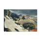 Cézanne, Paul - L’Estaque, Melting Snow (1870) - Canvas Block, unframed