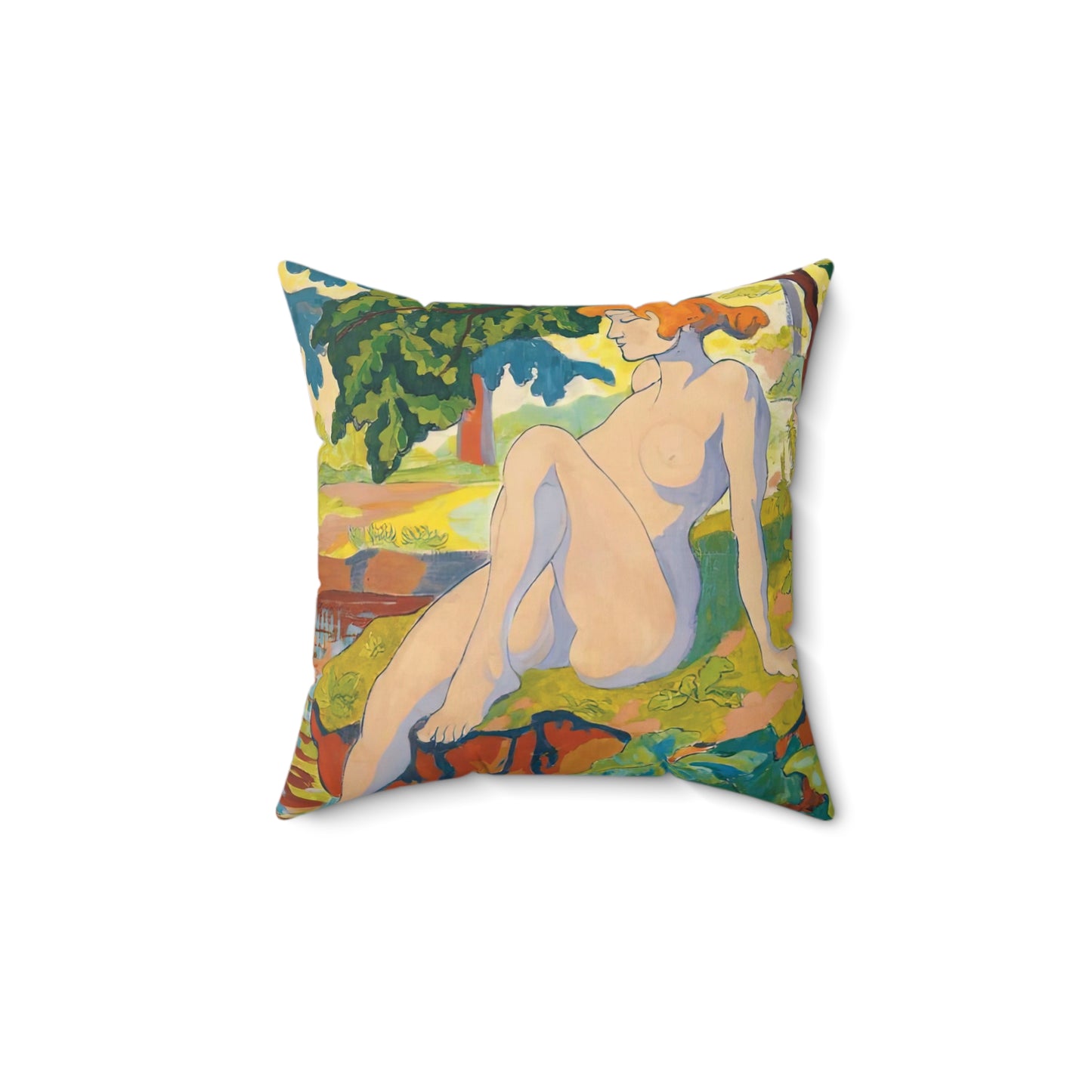 Ranson, Paul - Bather (1898) - Suede Square Pillow