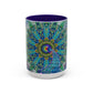 Pacio, Adam - Melek Taus Mandala - Colorful Accent Mugs