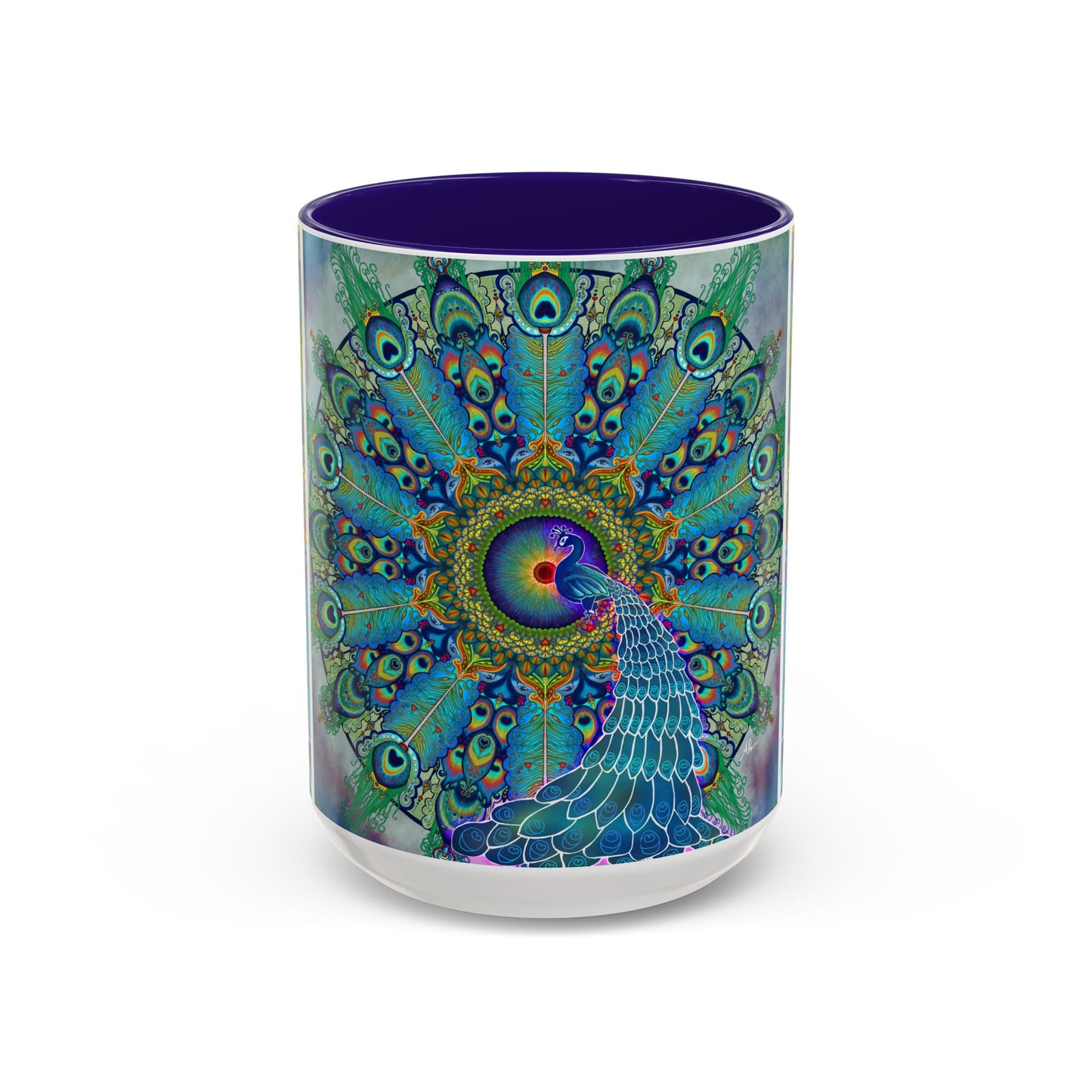 Pacio, Adam - Melek Taus Mandala - Colorful Accent Mugs