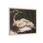 Courbet, Gustave - Woman with a Parrot (1866) - Matte Canvas, Framed