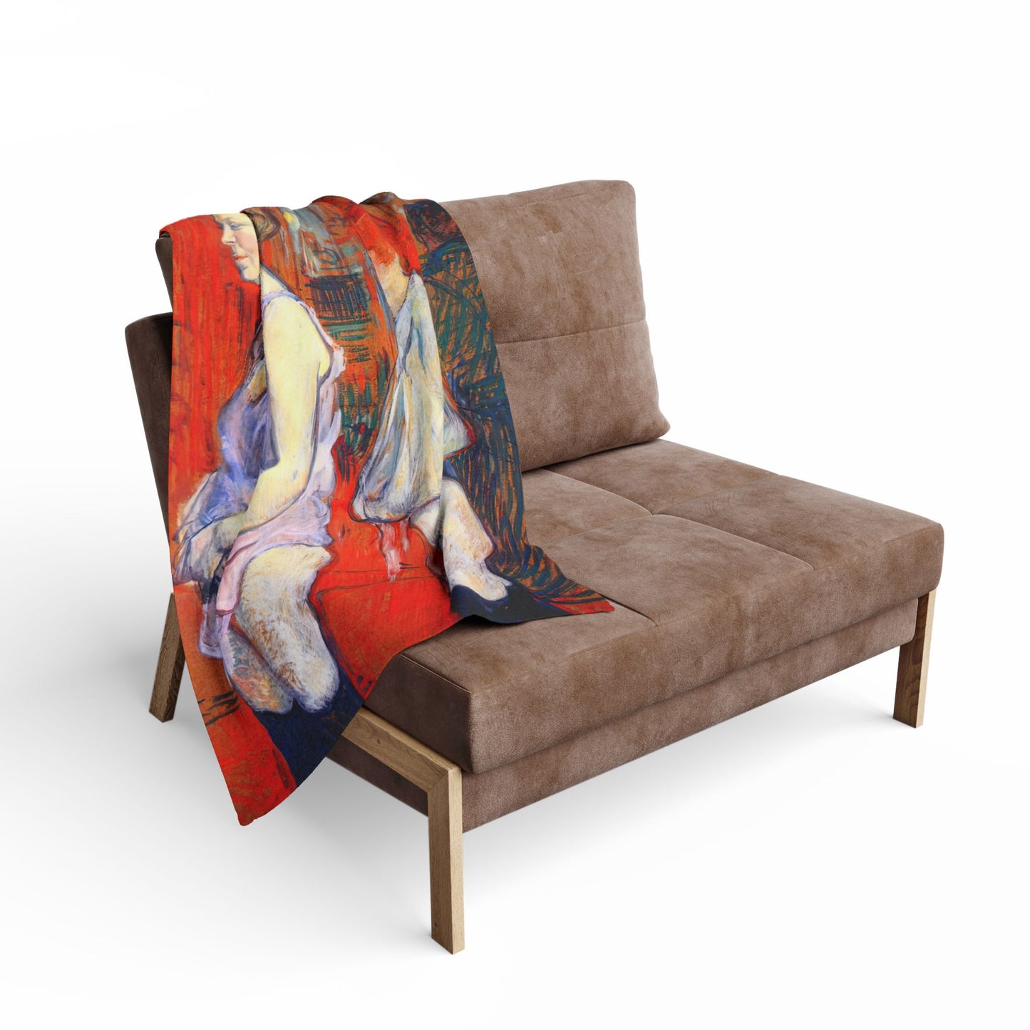 Toulouse-Lautrec, Henri - The Medical Inspection (1894) - Arctic Fleece Blanket