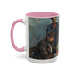 Cézanne, Paul - The Card Players (1892) - Colorful Accent Mugs
