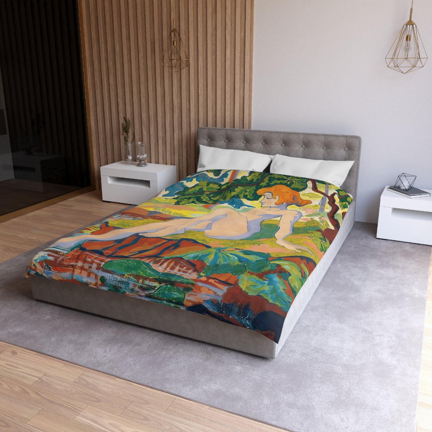 Ranson, Paul - Bather (1898) - Microfiber Duvet Cover