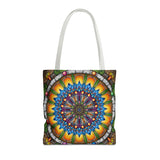 Emerald Arrows Mandala - Tote Bag