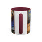 Filiger, Charles - The Recumbent Christ (1895) - Colorful Accent Mugs