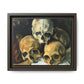 Cézanne, Paul - Pyramid of Skulls (1901) - Matte Canvas, Framed
