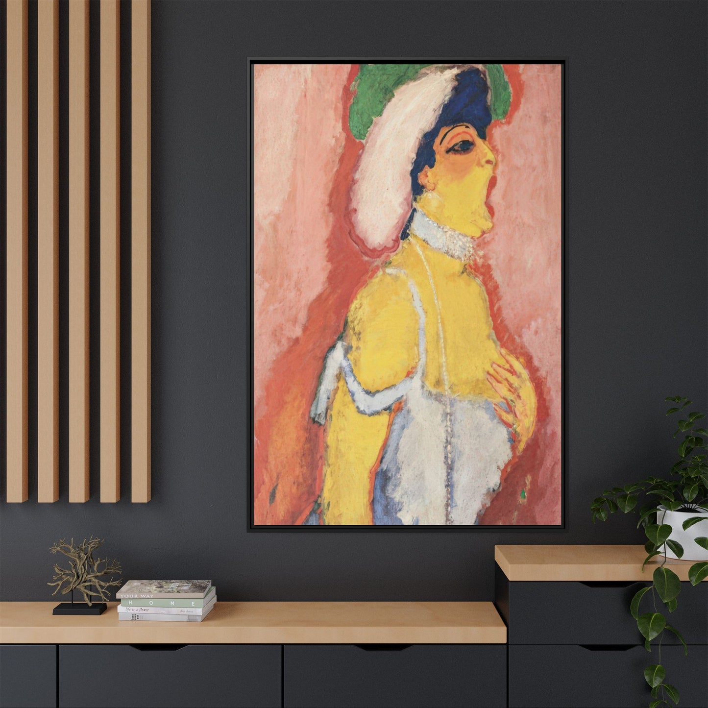 Van Dongen, Kees - Modjesko, Soprano Singer (1908) - Matte Canvas, Framed