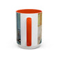 Van Gogh, Vincent - Self Portrait with Bandaged Ear (1889) - Colorful Accent Mugs