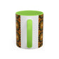 Pacio, Adam - Monarch Butterfly Mandala - Colorful Accent Mugs