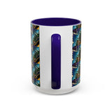 Obsidian Grandmothers Mandala - Colorful Accent Mugs