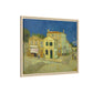 Van Gogh, Vincent - The Yellow House (1888) - Matte Canvas, Framed