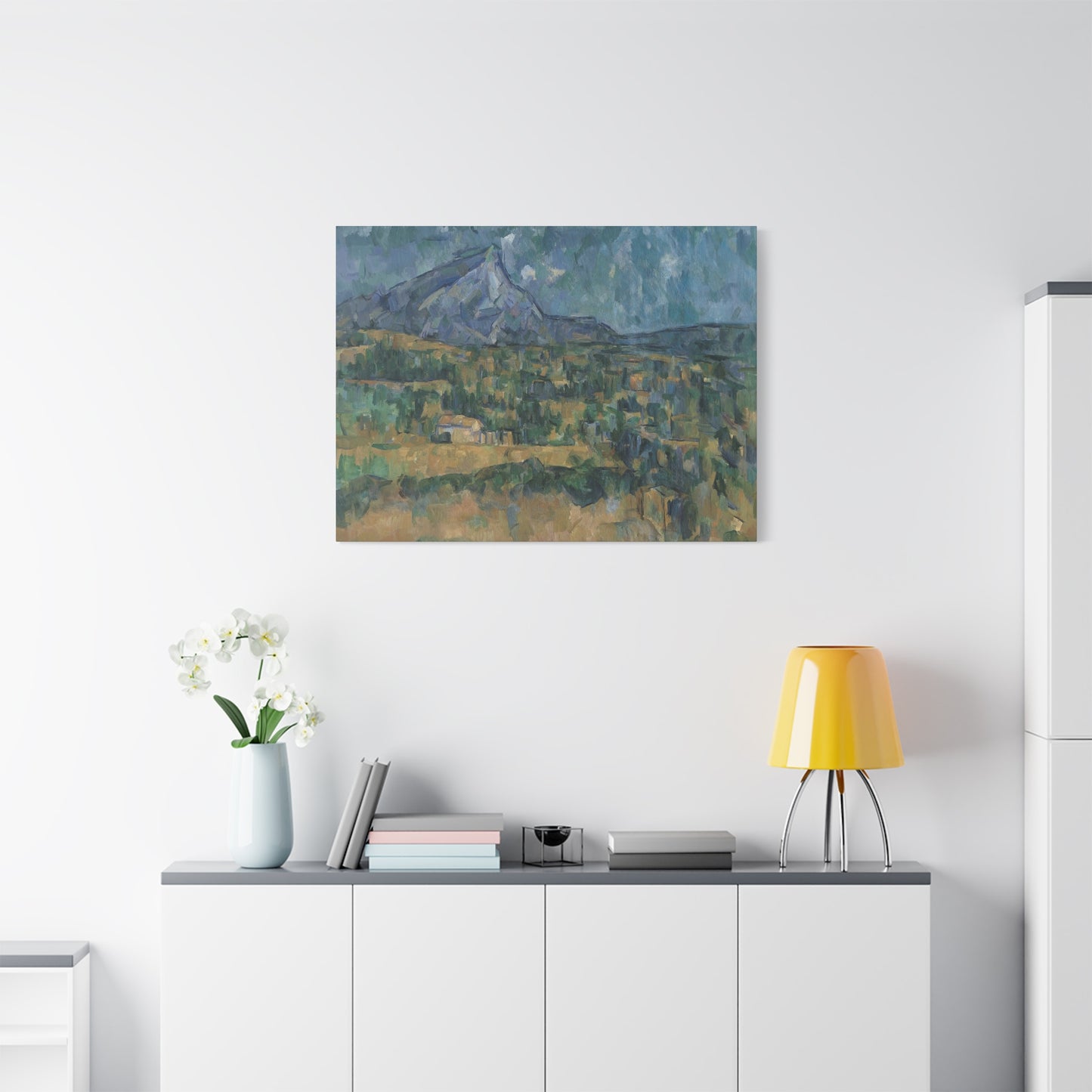 Cézanne, Paul - Mont Sainte-Victoire (1902) - Canvas Block, unframed