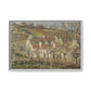 Pissarro, Camille - Red Roofs, Corner of a Village in Winter (1877) - Matte Canvas, Framed