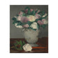 Manet, Édouard - Peonies (1864) - Canvas Block, unframed