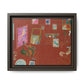 Matisse, Henri - The Red Studio (1911) - Matte Canvas, Framed