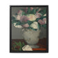 Manet, Édouard - Peonies (1864) - Matte Canvas, Framed
