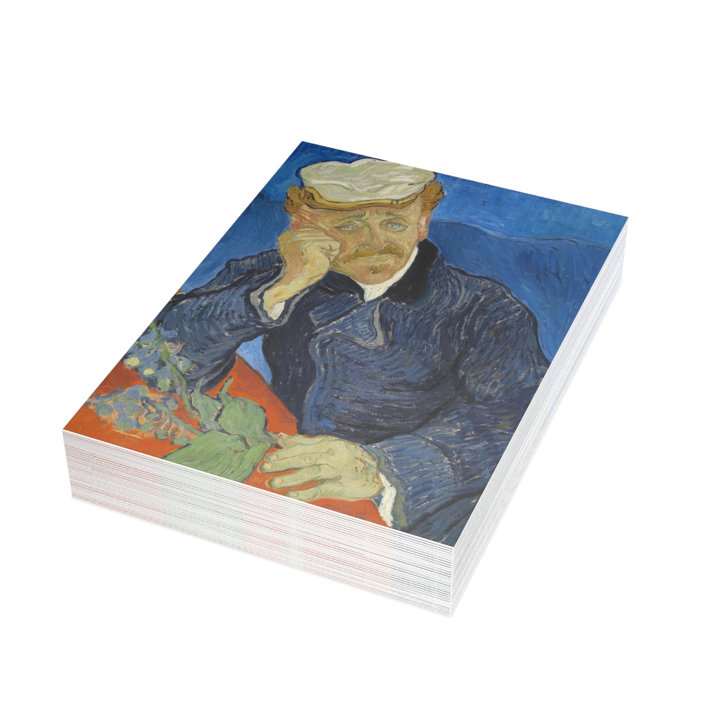 Van Gogh, Vincent - Portrait of Dr. Paul Gachet (1890) - Postcard Bundles with Envelopes Included