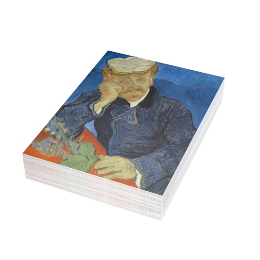 Van Gogh, Vincent - Portrait of Dr. Paul Gachet (1890) - Postcard Bundles with Envelopes Included