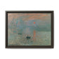 Monet, Claude - Impression, Sunrise (1872) - Matte Canvas, Framed
