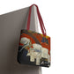 Gauguin, Paul - Vision of the Sermon (Jacob Wrestling with the Angel) (1888) - Tote Bag