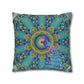 Pacio, Adam - Melek Taus Mandala - Suede Square Pillowcase