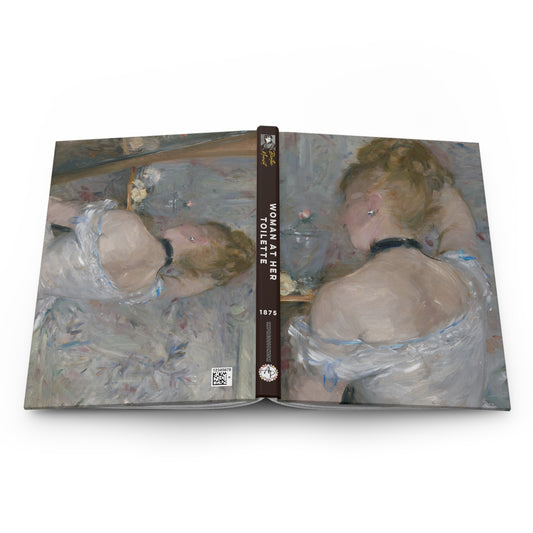 Morisot, Berthe - Woman at Her Toilette (1880) - Hardcover Journal Matte