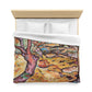 Braque, Georges - Olive Tree near L'Estaque (1906) - Microfiber Duvet Cover