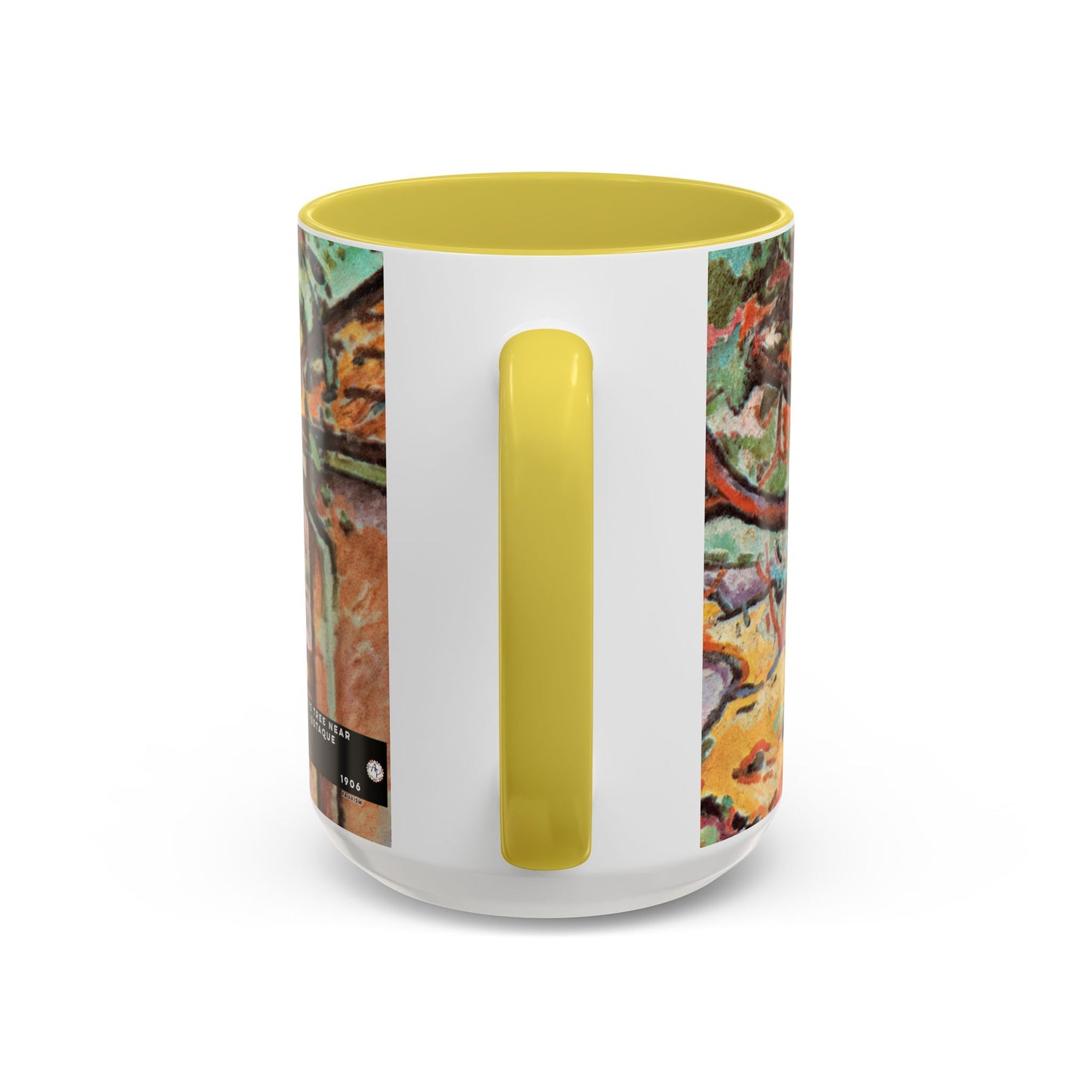 Braque, Georges - Olive Tree near L'Estaque (1906) - Colorful Accent Mugs