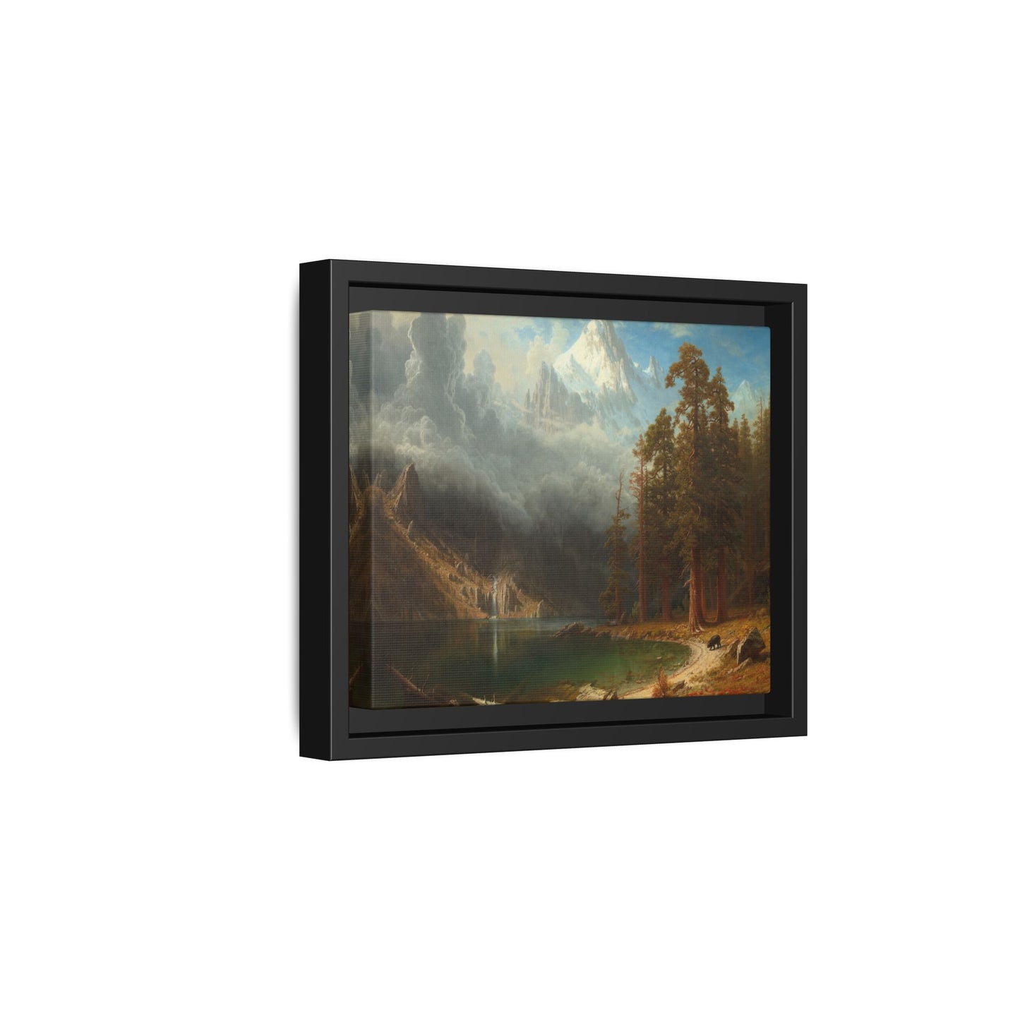 Bierstadt, Albert - Mount Corcoran (1877) - Matte Canvas, Framed