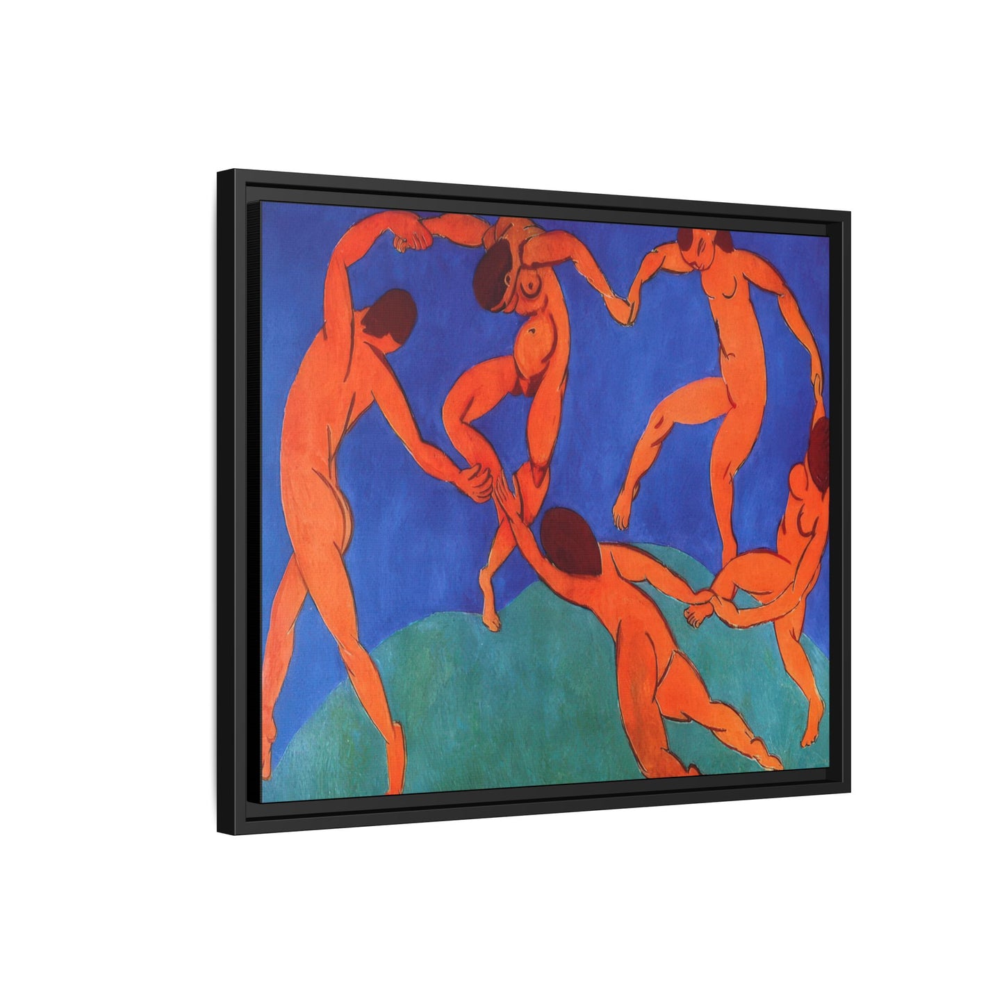 Matisse, Henri - Dance (II) (1910) - Matte Canvas, Framed