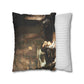 Courbet, Gustave - The Painter’s Studio (1855) - Suede Square Pillowcase