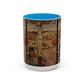 Gauguin, Paul - The Yellow Christ (1889) - Colorful Accent Mugs