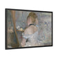 Morisot, Berthe - Woman at Her Toilette (1880) - Matte Canvas, Framed