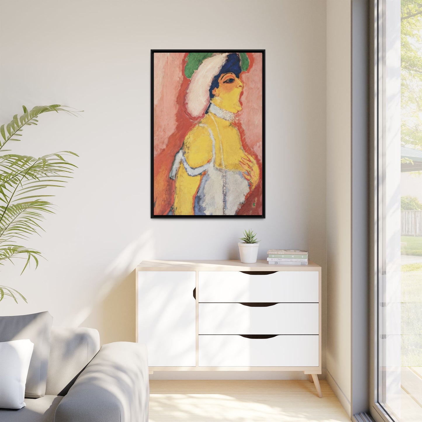 Van Dongen, Kees - Modjesko, Soprano Singer (1908) - Matte Canvas, Framed